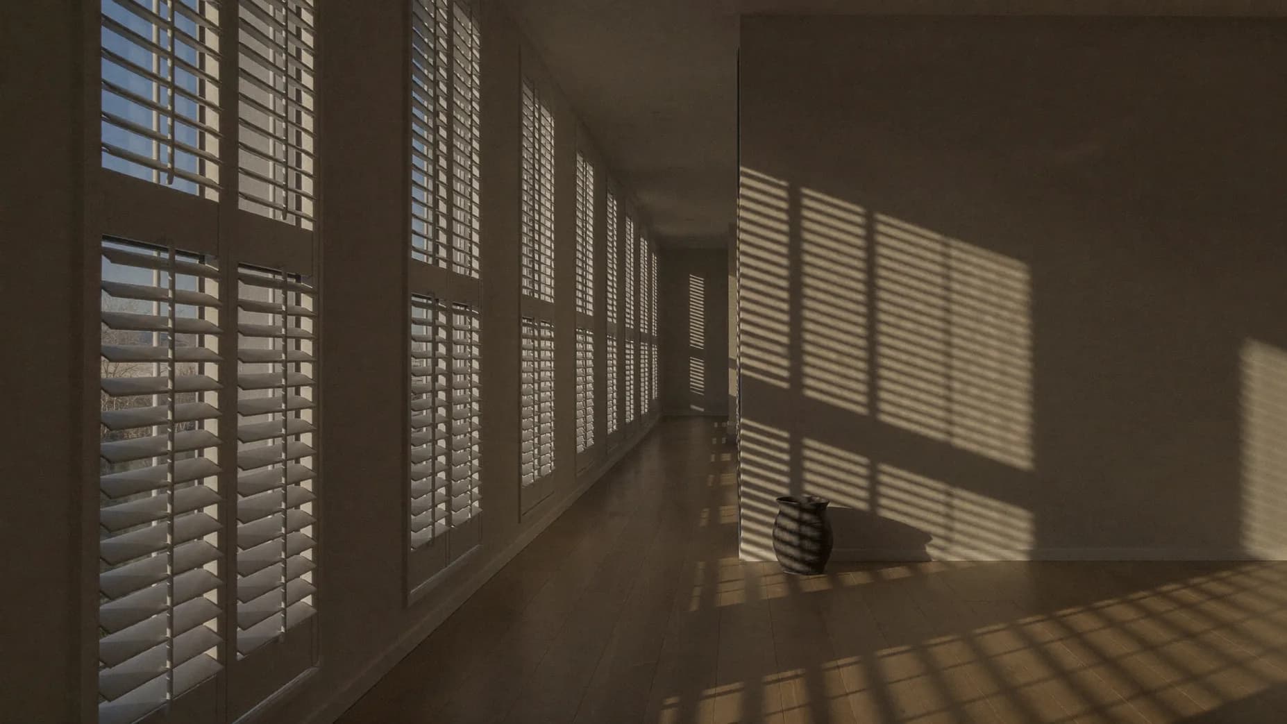 Plantation shutters